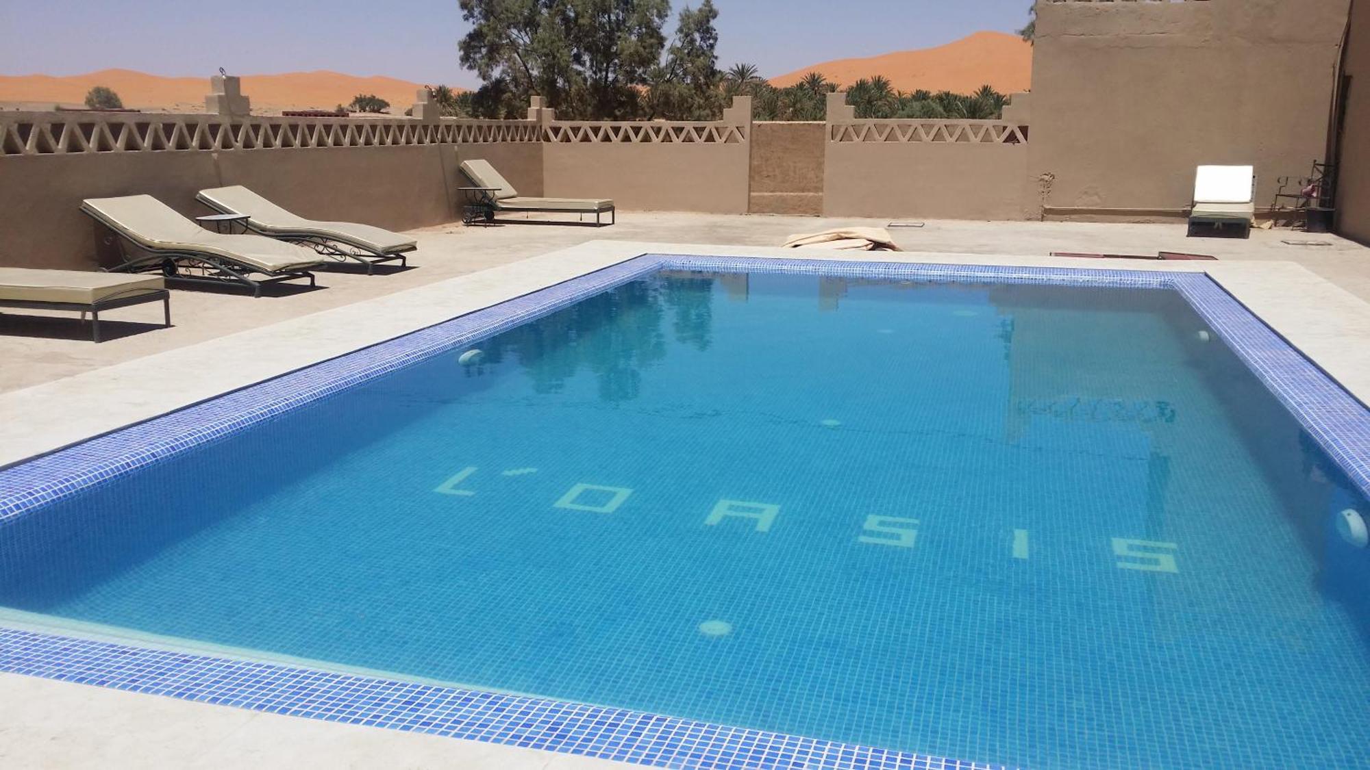 Hotel Riad Oasis Мерзуга Екстер'єр фото